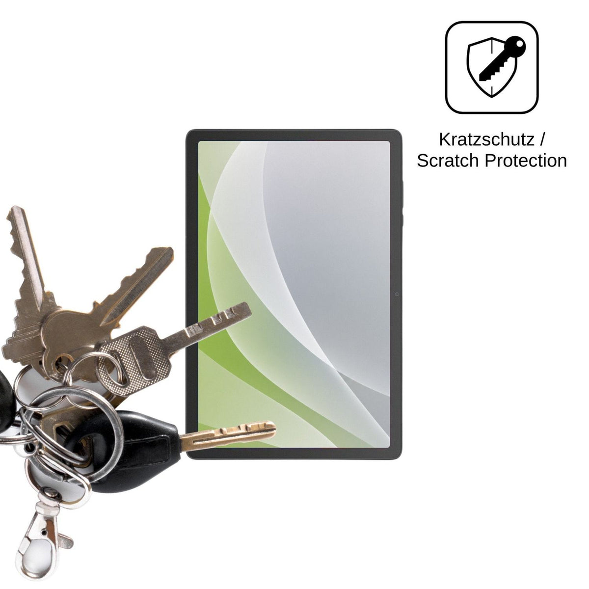 2x Screen Protector for Aiwa Tab AS11 Protection Anti Glare dipos