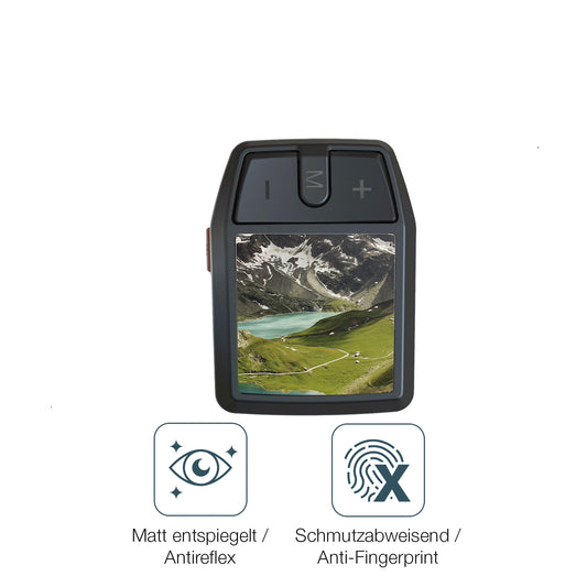 9H Hartbeschichtete, flexible Folie passend zugeschnitten für Bafang DZ41