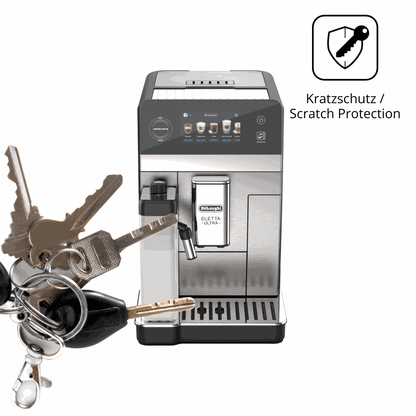 Schutz gegen Kratzer auf dem DeLonghi Eletta Ultra 2026 Glas durch Schlüssel oder Ähnliches