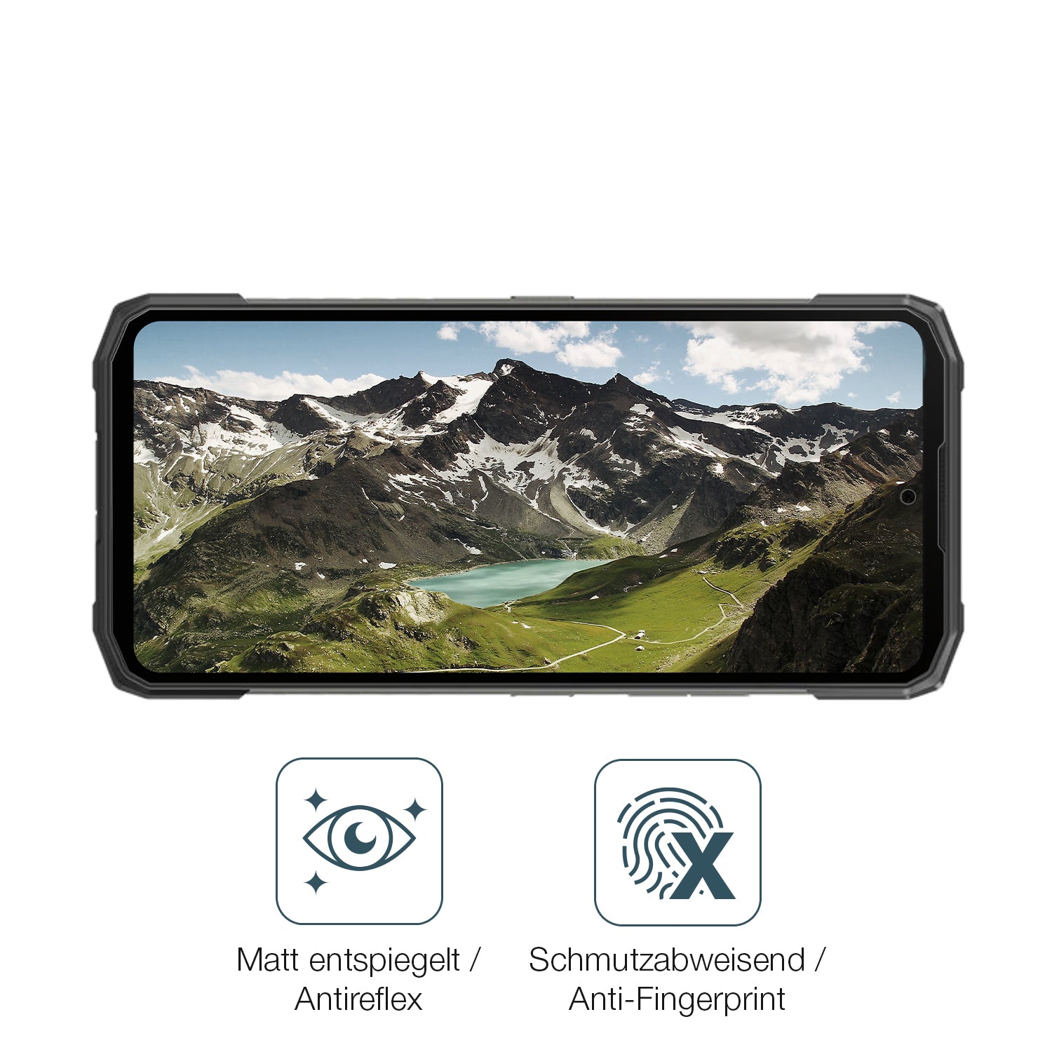 9H Hartbeschichtete, flexible Folie passend zugeschnitten für Doogee Blade 10 Energy