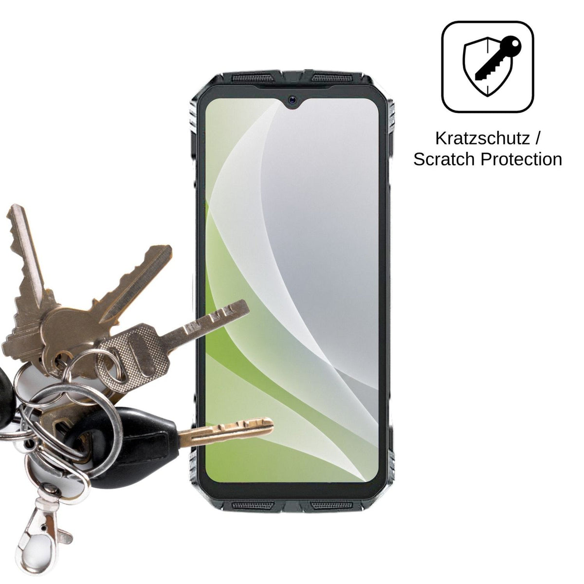 4x Screen Protector for Doogee S118 Plus Protection Anti Glare dipos