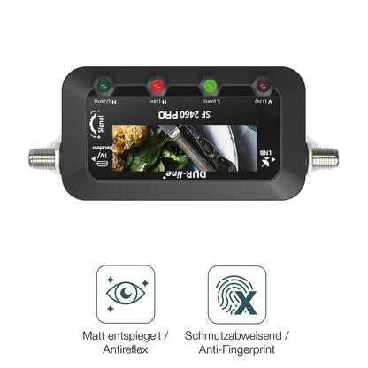 9H Hartbeschichtete, flexible Folie passend zugeschnitten für DUR-line SF2460 Pro