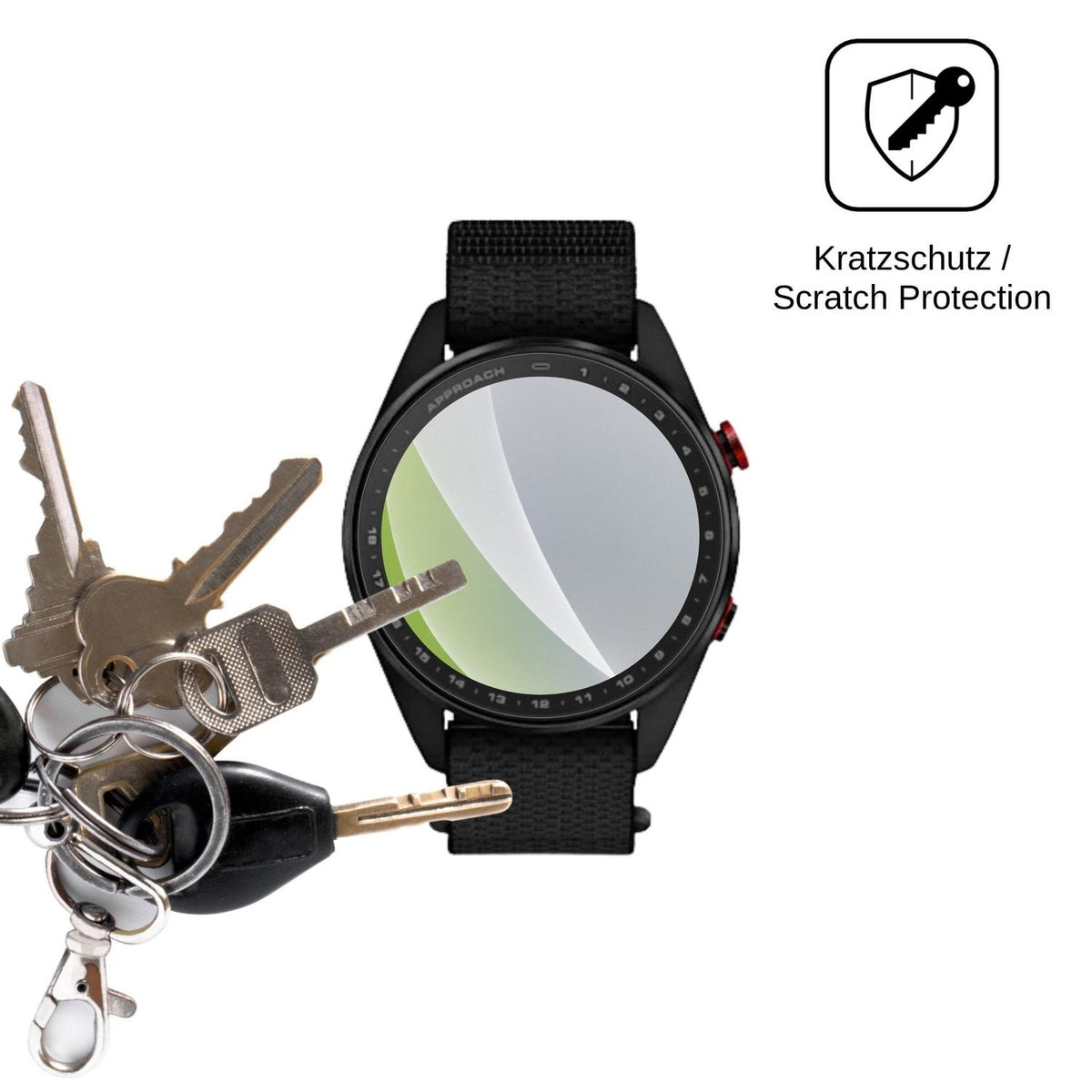 6x Screen Protector for Garmin Approach S72 47mm Protection Anti Glare dipos