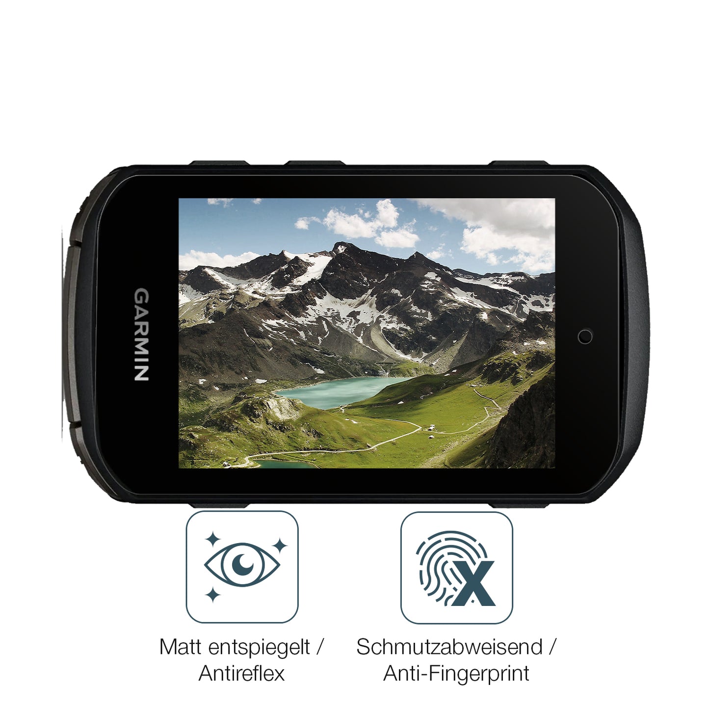 9H Hartbeschichtete, flexible Folie passend zugeschnitten für Garmin Edge 850