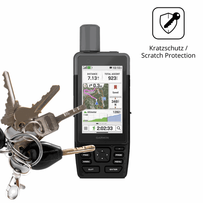 Schutz gegen Kratzer auf dem Garmin GPSMAP H1 Glas durch Schlüssel oder Ähnliches