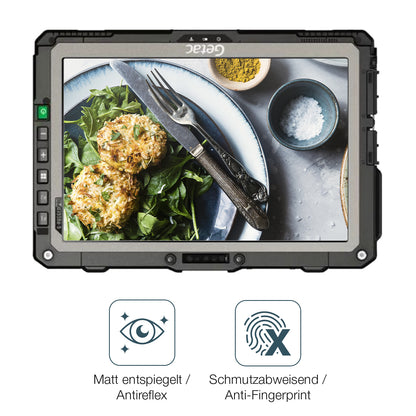 9H Hartbeschichtete, flexible Folie passend zugeschnitten für Getac UX10 G3