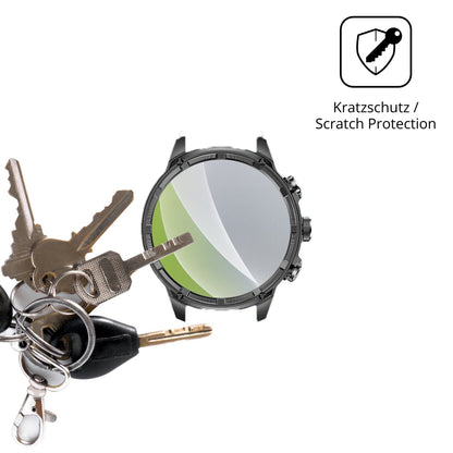 Schutz gegen Kratzer auf dem HIRREO FV13 Glas durch Schlüssel oder Ähnliches