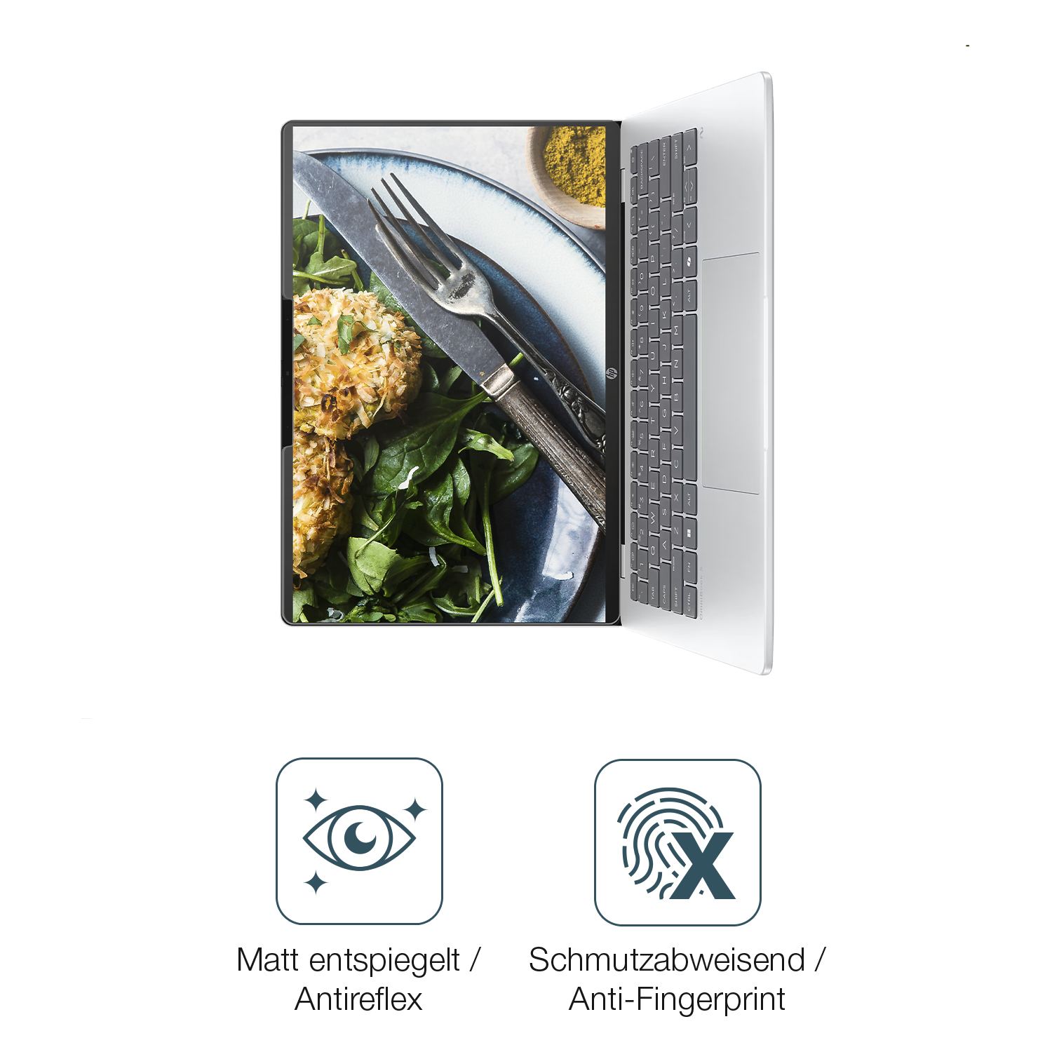 Schutz gegen Kratzer auf dem HP OmniBook 5 14 Zoll Glas durch Schlüssel, Stöße gegen die Tischkante oder Stürze