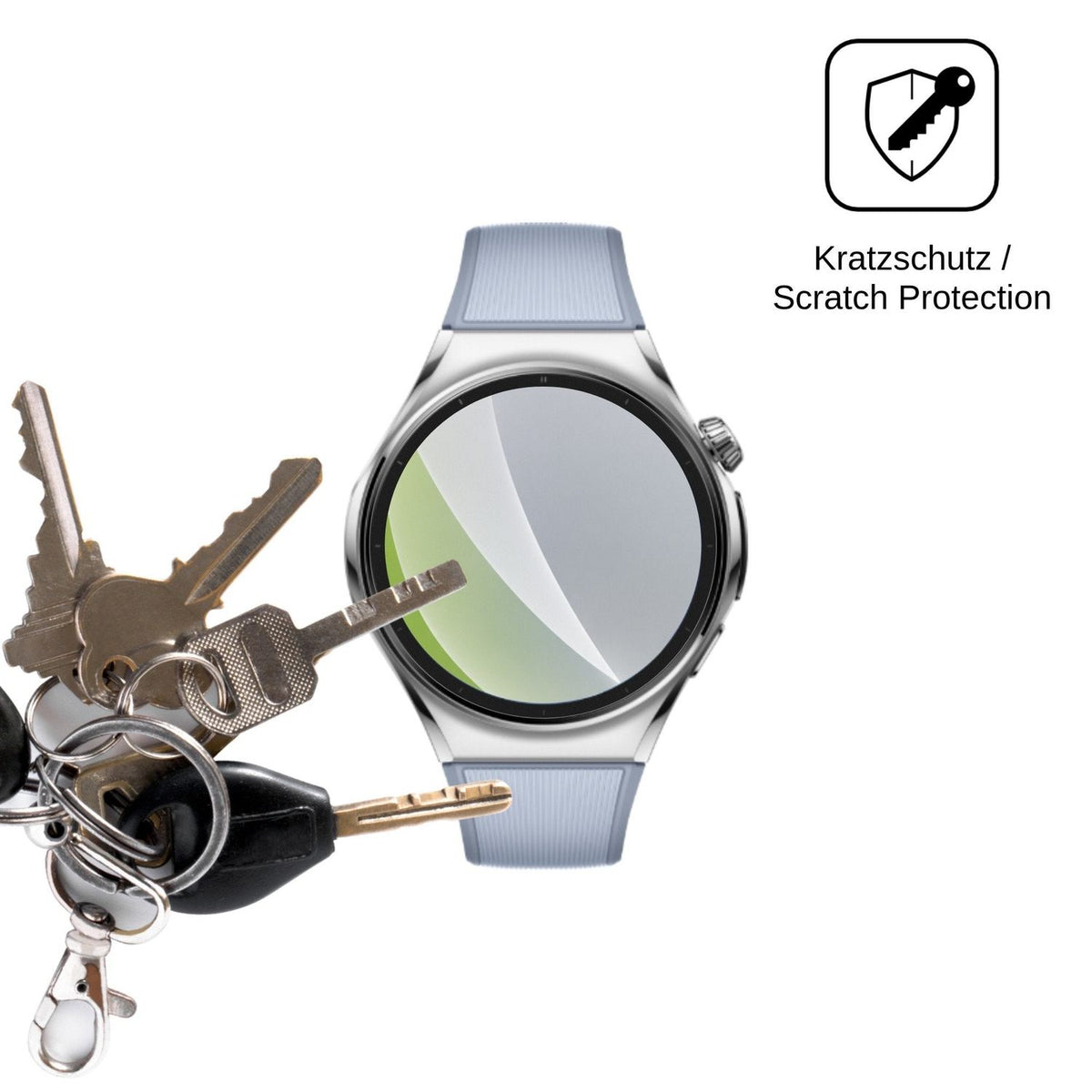 6x Screen Protector for Huawei Watch 6 46 mm Protection Anti Glare dipos