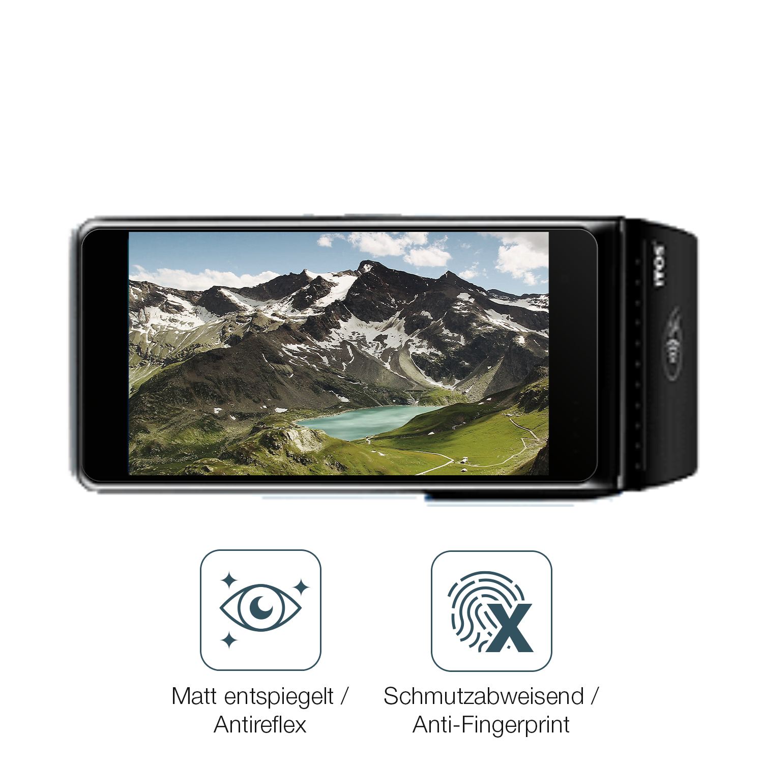 9H Hartbeschichtete, flexible Folie passend zugeschnitten für Itos CM5
