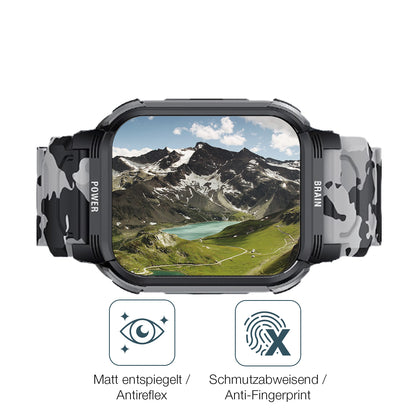 Schutz gegen Kratzer auf dem LEMFO Y10 Smartwatch Glas durch Schlüssel oder Ähnliches