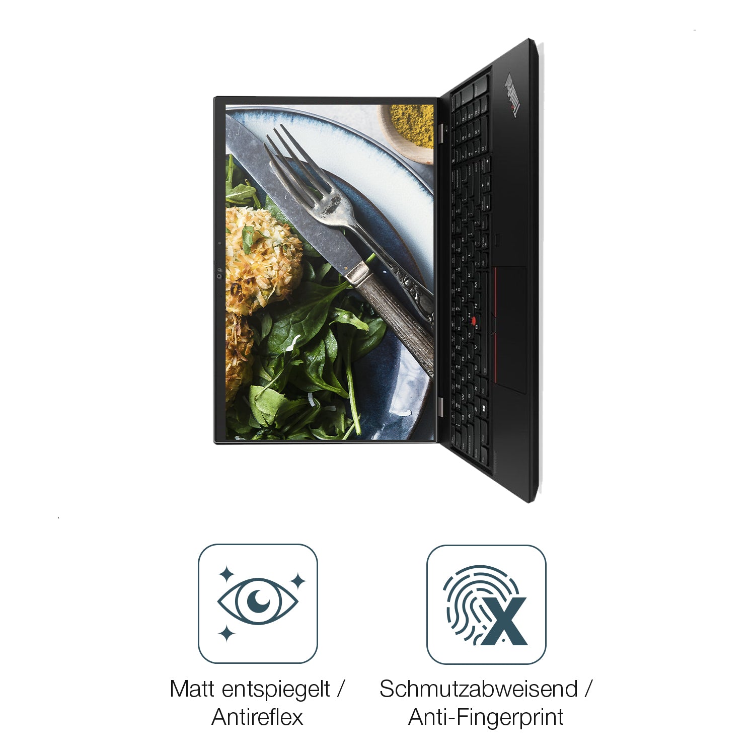 9H Hartbeschichtete, flexible Folie passend zugeschnitten für Lenovo Thinkpad T15