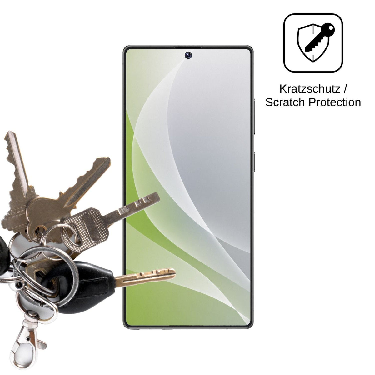 4x Screen Protector for Maustron G26 Ultra Protection Anti Glare dipos