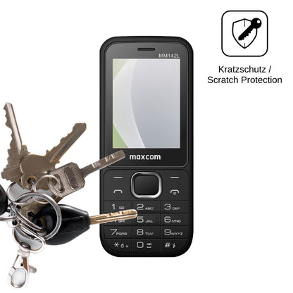 4x Screen Protector for MaxCom MM142L Protection Anti Glare dipos