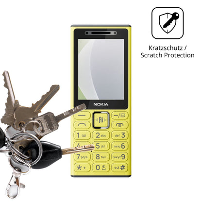 Schutz gegen Kratzer auf dem Nokia 200 4G Glas durch Schlüssel oder Ähnliches