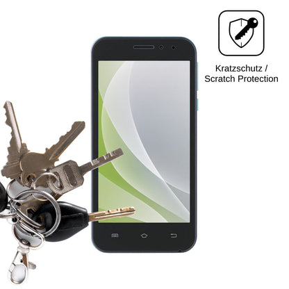 4x Screen Protector for Nomi i451 Twist Protection Anti Glare dipos