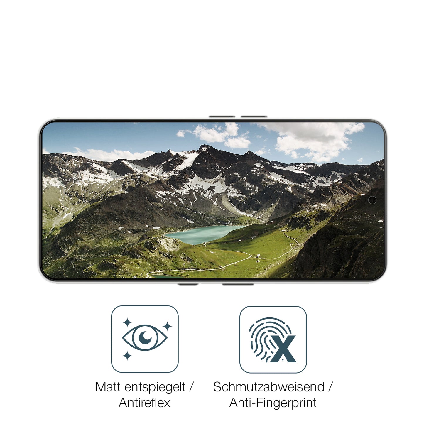 9H Hartbeschichtete, flexible Folie passend zugeschnitten für Nothing Phone (3)