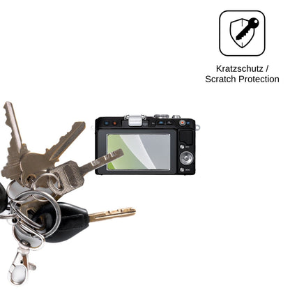 4x Screen Protector for Olympus Pen E-PL3 Protection Anti Glare dipos