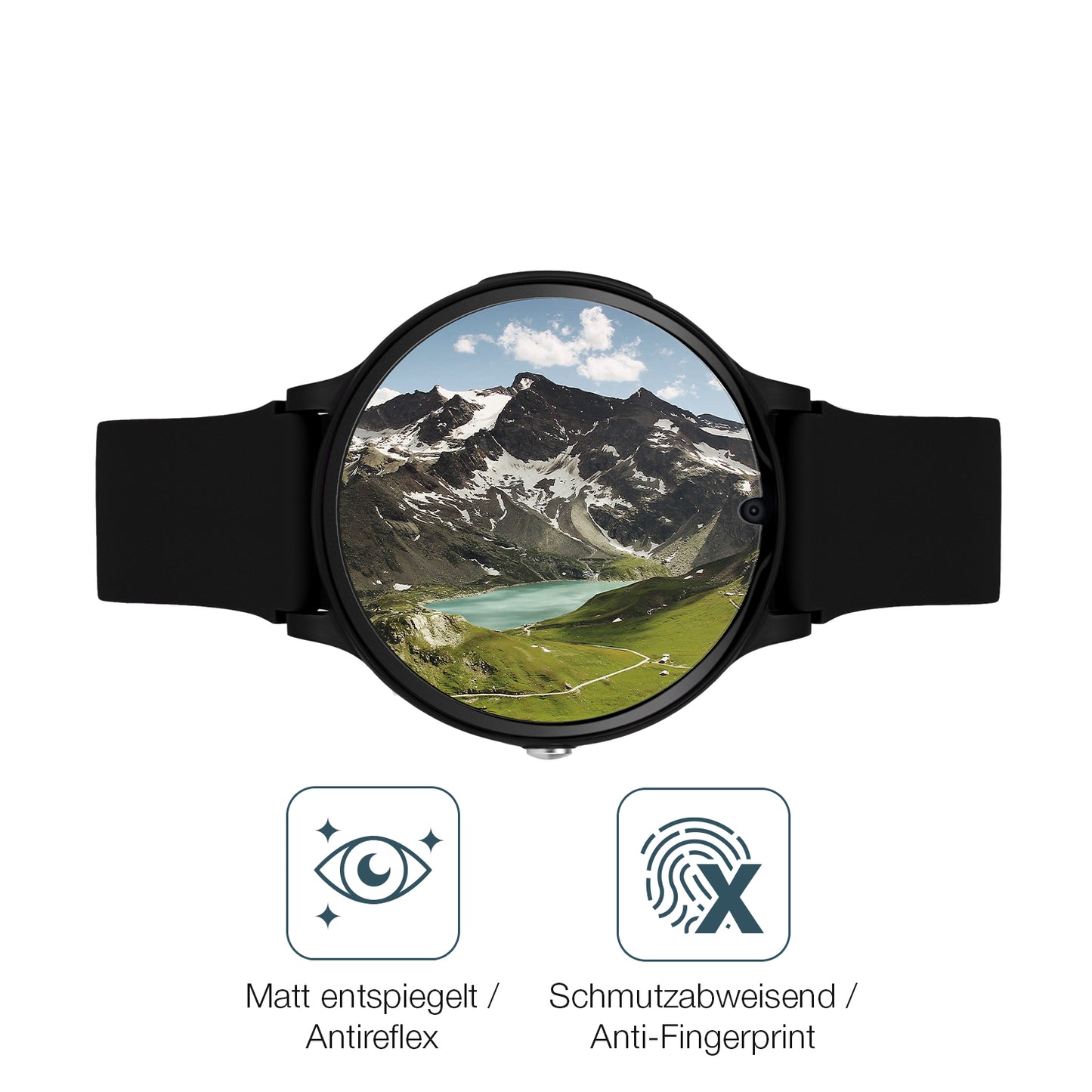 9H Hartbeschichtete, flexible Folie passend zugeschnitten für One2Track Connect One