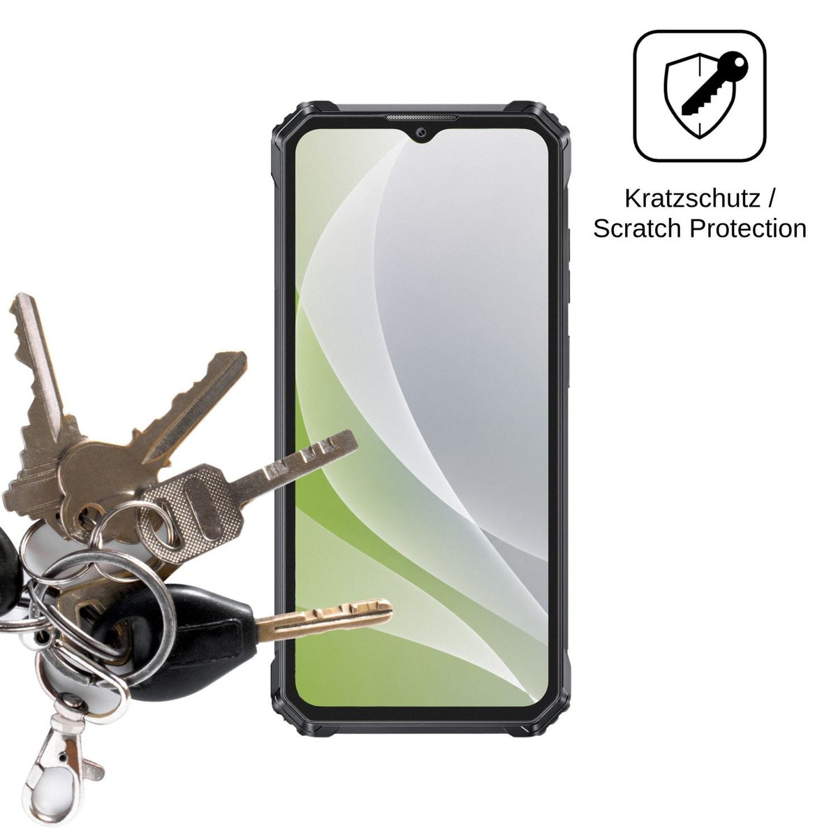 4x Screen Protector for Oukitel G1S Protection Anti Glare dipos
