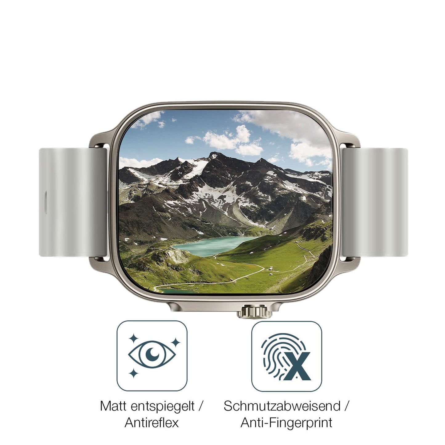 Schutz gegen Kratzer auf dem Realme Watch 5 Glas durch Schlüssel oder Ähnliches