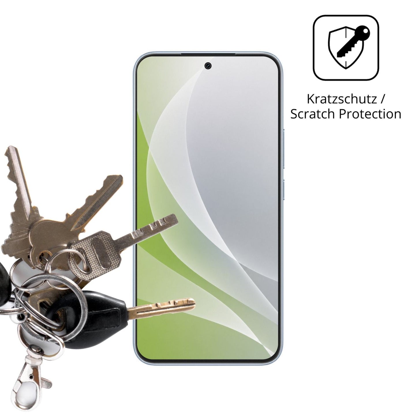 Schutz gegen Kratzer auf dem Redmi Note 17 Pro Glas durch Schlüssel oder Ähnliches