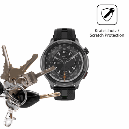 Schutz gegen Kratzer auf dem Rollme G6 Glas durch Schl�ssel oder �hnliches