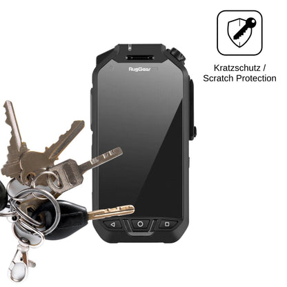 4x Screen Protector for RugGear RG750 Protection Anti Glare dipos