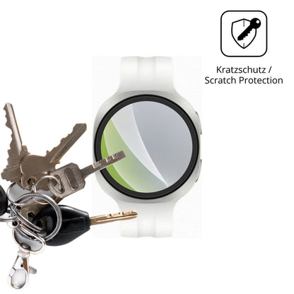 Schutz gegen Kratzer auf dem Samsung Galaxy Watch9 40mm Glas durch Schlüssel oder Ähnliches