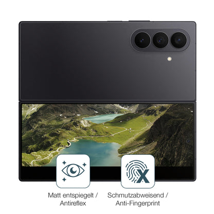 Schutz gegen Kratzer auf dem Samsung Galaxy Z Fold7 Aussenseite Glas durch Schlüssel oder Ähnliches