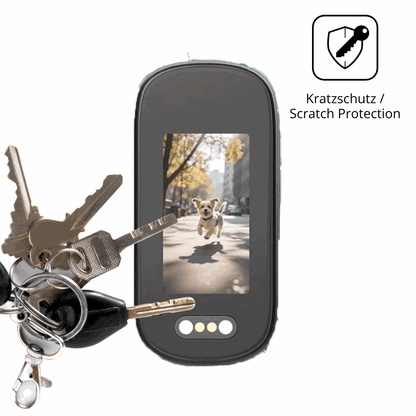 Schutz gegen Kratzer auf dem Sosisul 01141643 Mini Action-Cam Glas durch Schlüssel oder Ähnliches