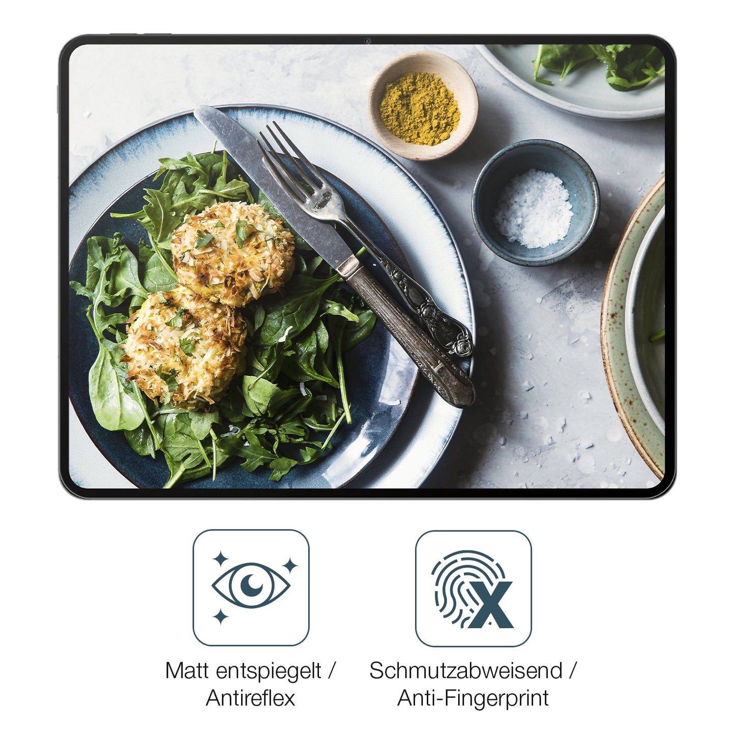 9H Hartbeschichtete, flexible Folie passend zugeschnitten für Teclast Artpad Pro 12.7 Zoll