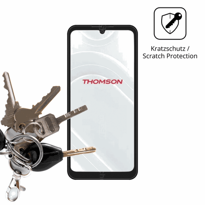 Schutz gegen Kratzer auf dem Thomson Origin 680 Glas durch Schlüssel oder Ähnliches