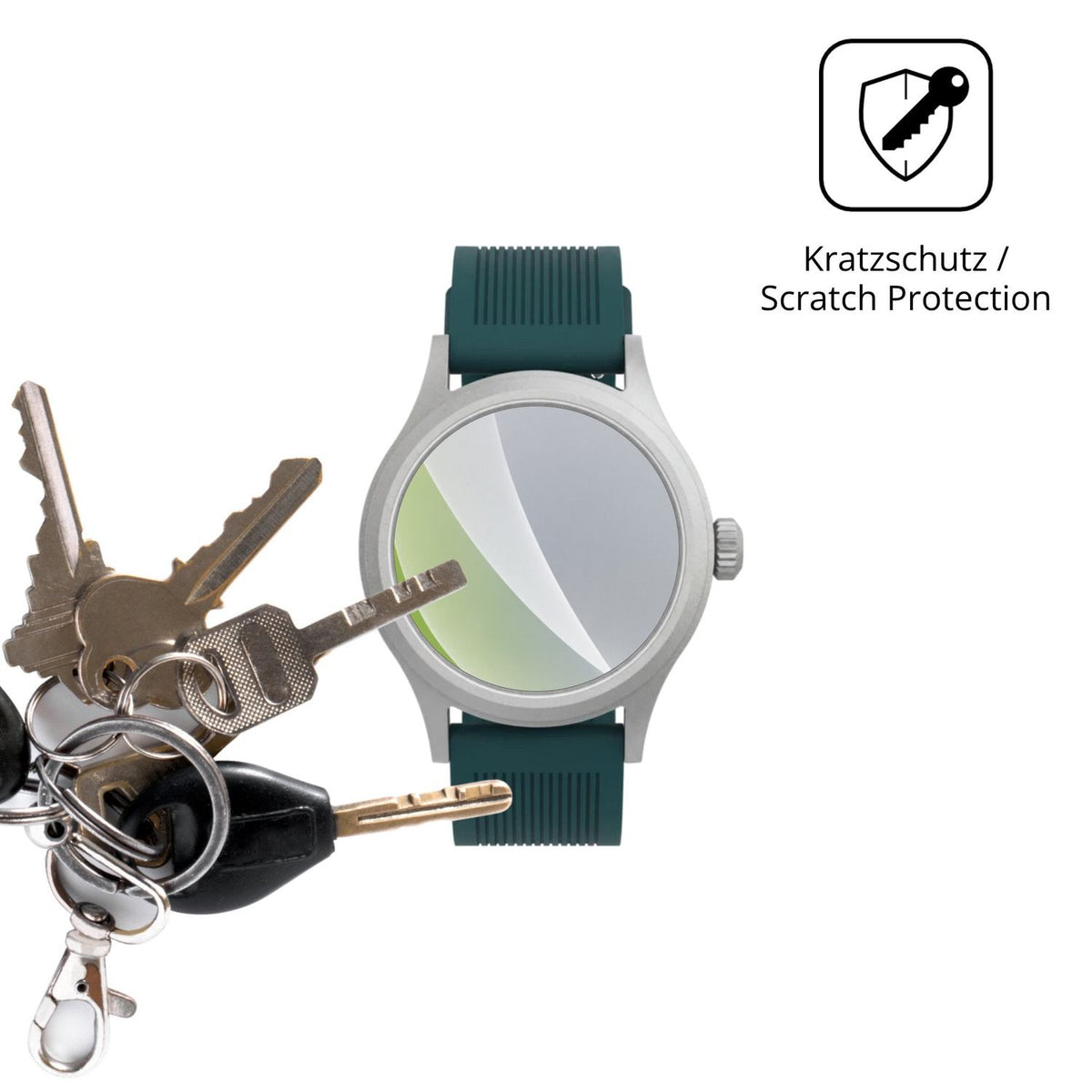 Schutz gegen Kratzer auf dem Timex Peanuts x Expedition Scout Glas durch Schlüssel oder Ähnliches