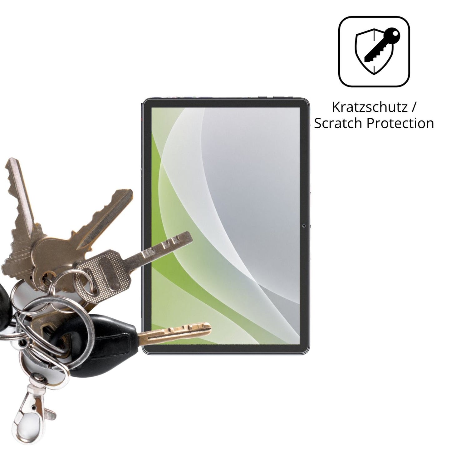 Schutz gegen Kratzer auf dem UBDXBD K70 Pro Glas durch Schlüssel oder Ähnliches