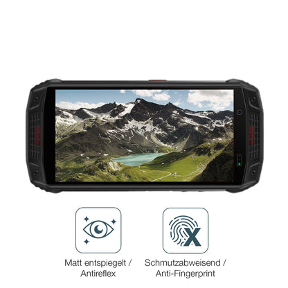 9H Hartbeschichtete, flexible Folie passend zugeschnitten für Ulefone Armor 15