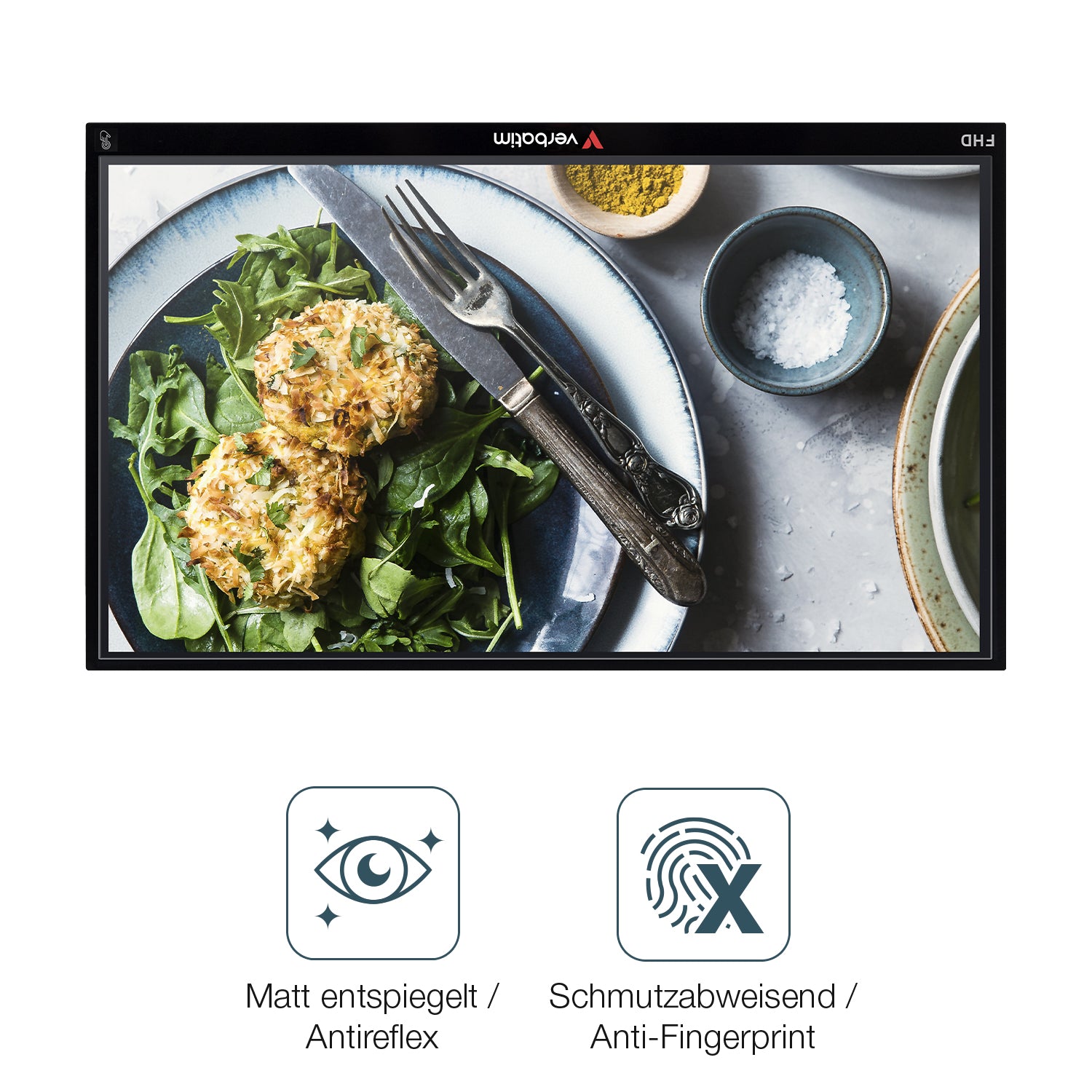 9H Hartbeschichtete, flexible Folie passend zugeschnitten für Verbatim PMT-15