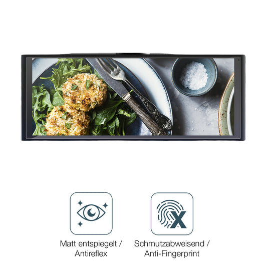 9H Hartbeschichtete, flexible Folie passend zugeschnitten für Volam 9.26 Zoll CarPlay