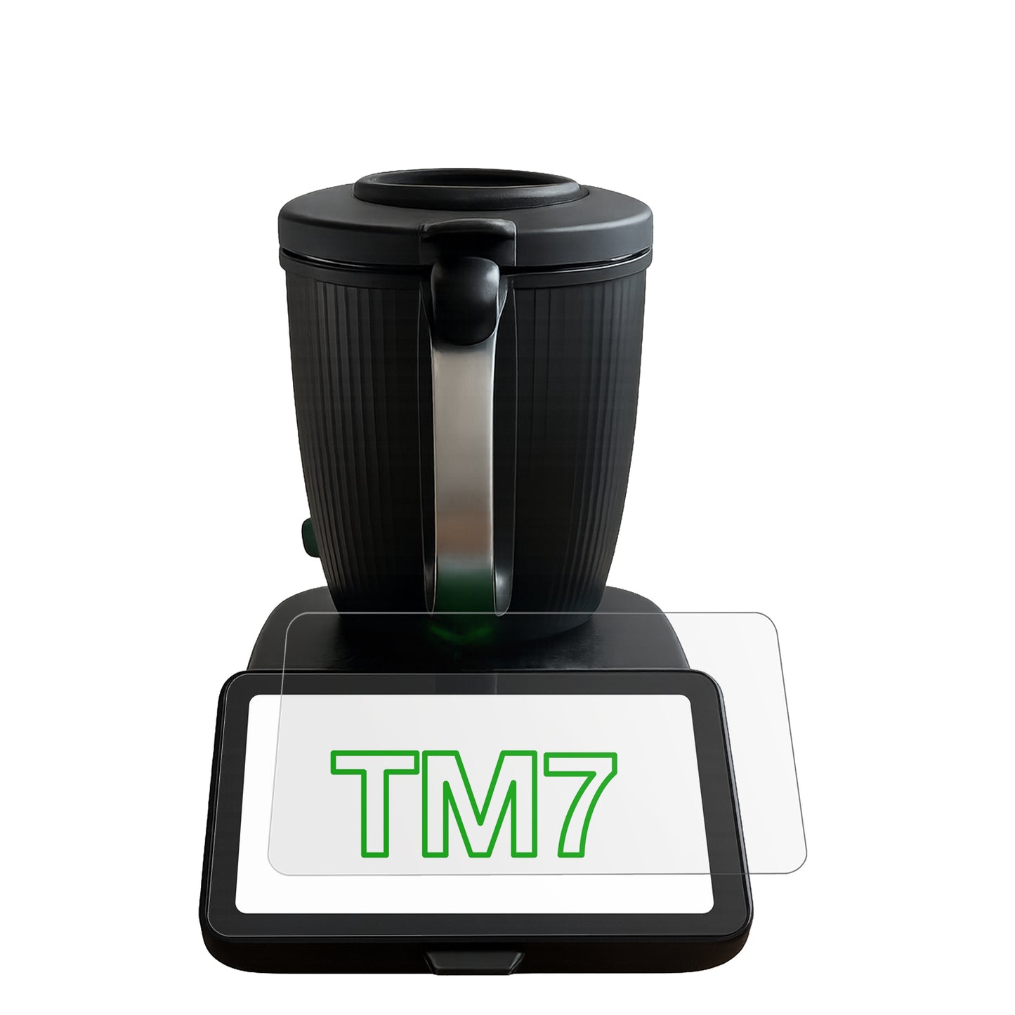 Schutz gegen Kratzer auf dem Vorwerk Thermomix TM7 Glas durch Schlüssel oder Ähnliches