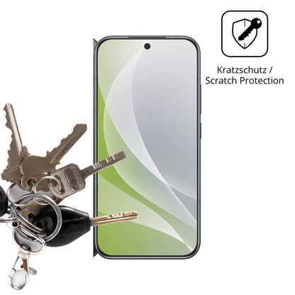 Schutz gegen Kratzer auf dem Xiaomi Poco F8 Pro 5G Glas durch Schlüssel oder Ähnliches