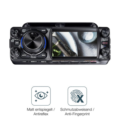 9H Hartbeschichtete, flexible Folie passend zugeschnitten für Yeasu FTX-1