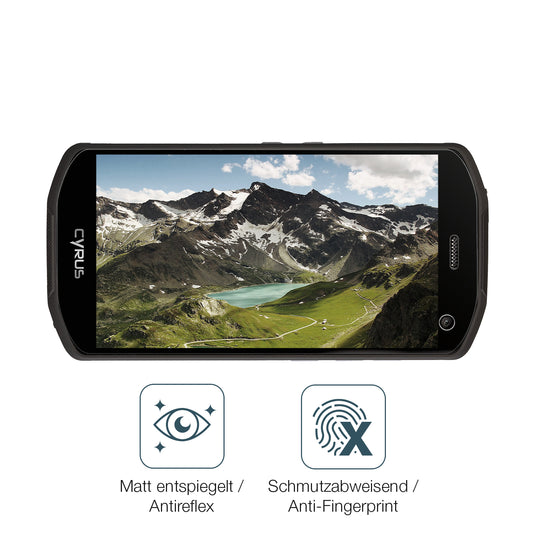 9H Hartbeschichtete, flexible Folie passend zugeschnitten für Zeblaze GTS 3 Pro