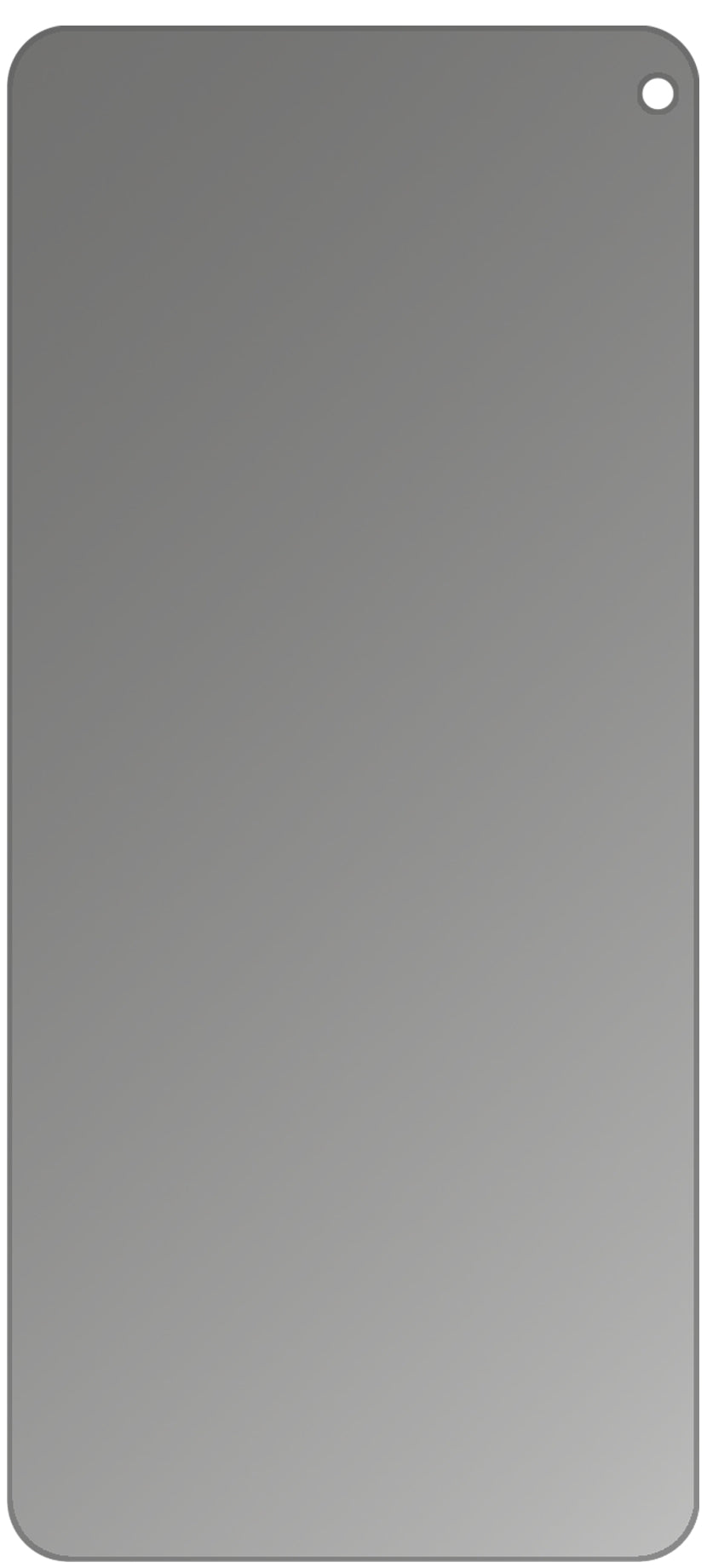 dipos Displayschutz für Archos Oxygen 68XL, mattierte Oberfläche, Blickschutzfilter und perfekter Passform