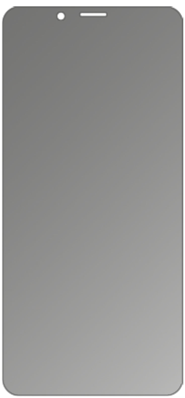 dipos Displayschutz für Archos Sense 50 DC, mattierte Oberfläche, Blickschutzfilter und perfekter Passform