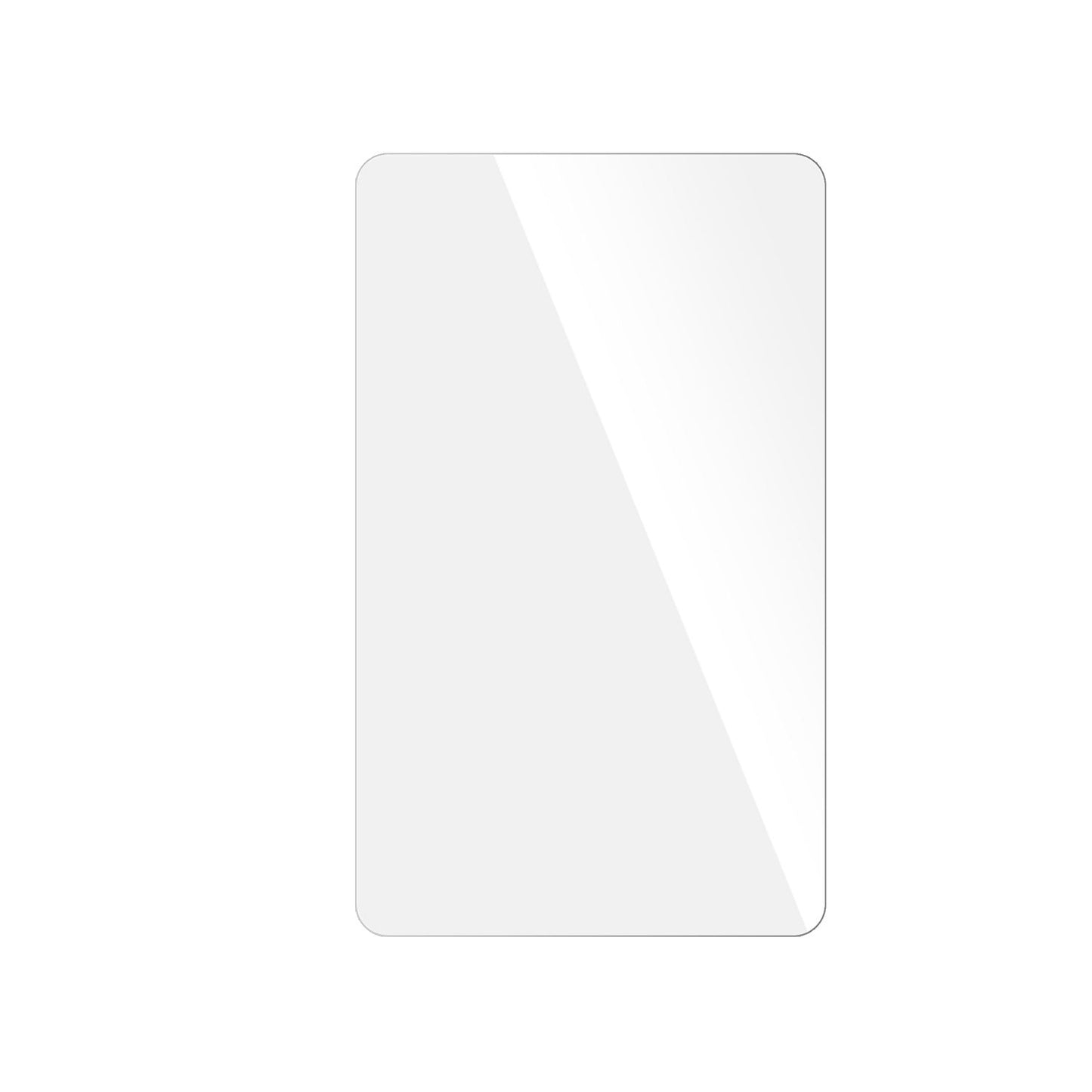 dipos Displayschutz für Ascrecem Kinder Tablet 7 Zoll, transparente Oberfläche, geringe Dicke und perfekte Passform