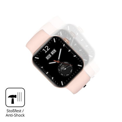 Schutz gegen Kratzer auf dem ASEEYIRJ Smartwatch 1.85 Zoll Glas durch Schlüssel oder Ähnliches