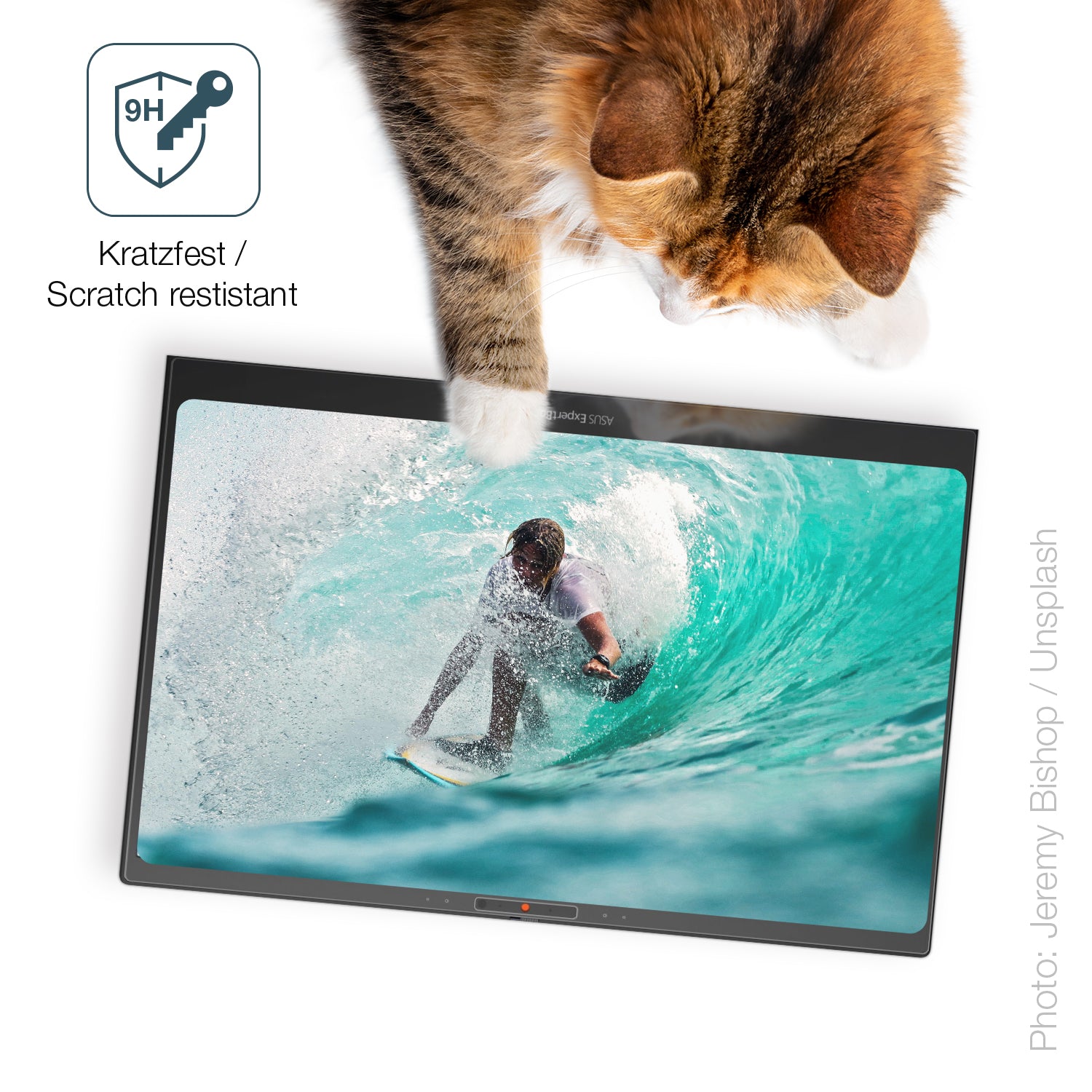 dipos Displayschutz für Asus Expertbook B5 Flip 13 B5302FEA, mattierte Oberfläche, robuste Festigkeit und perfekte Passform