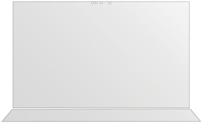 dipos Displayschutz für Asus ZenBook Pro Duo, mattierte Oberfläche, geringe Dicke und perfekte Passform