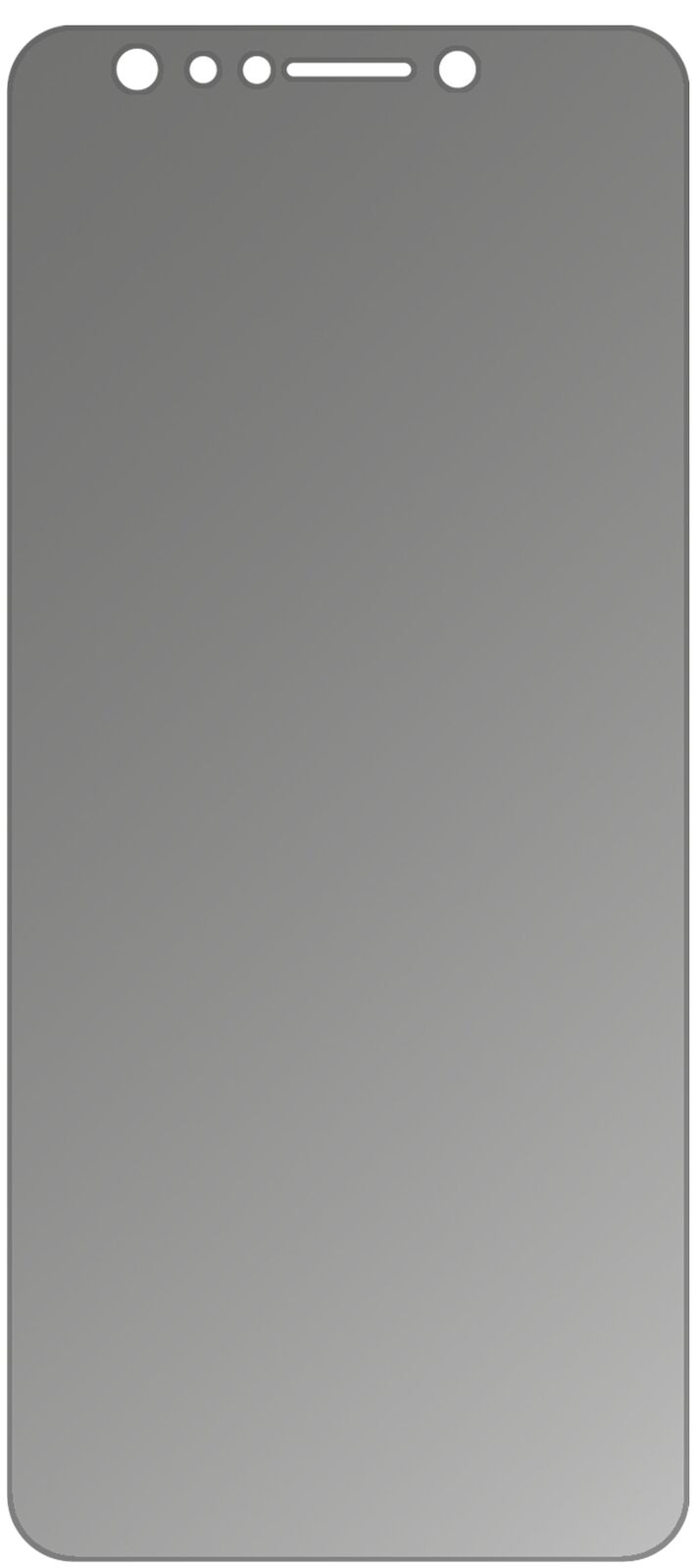 dipos Displayschutz für Asus Zenfone 5 Lite (ZC600KL), mattierte Oberfläche, Blickschutzfilter und perfekter Passform