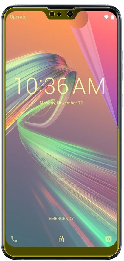 dipos Displayschutz für Asus ZenFone Max Pro (M2), transparente Oberfläche, geringe Dicke und perfekte Passform
